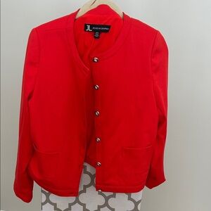 Jules & Leopold Vibrant Red Cardigan